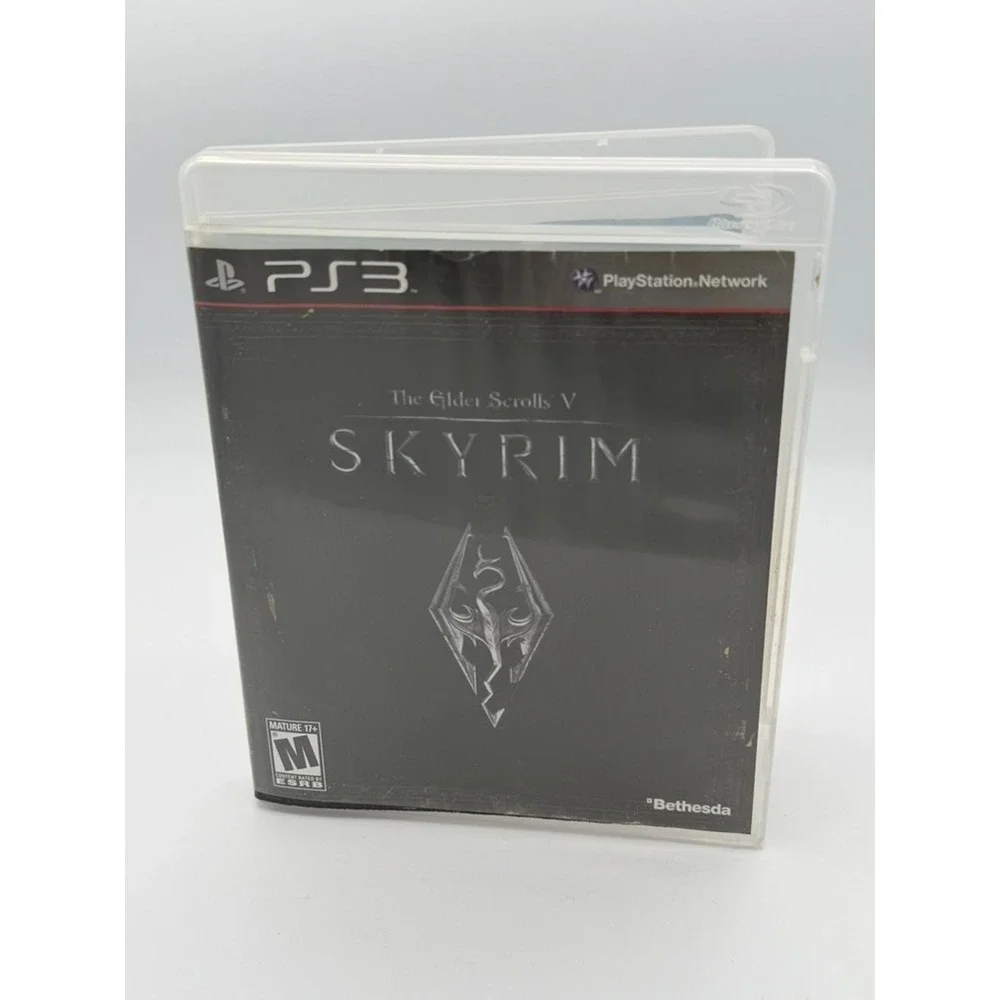 Skyrim PS3 Case & Disc PlayStation 3 Tested Elder Scrolls V
